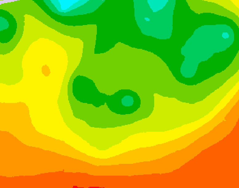 GDPS 500 millibar geopotential height 240 hour forecast chart for Canada based on 2026/06/13 0000Z data