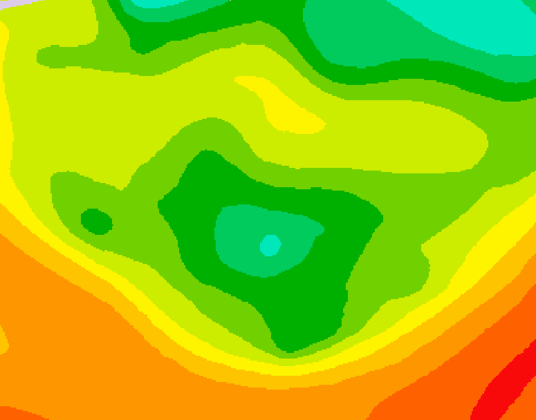 GDPS 500 millibar geopotential height 120 hour forecast chart for Canada based on 2026/06/13 1200Z data