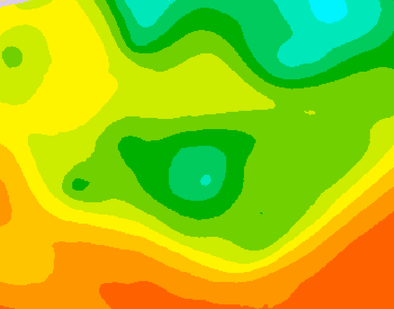 GDPS 500 millibar geopotential height 144 hour forecast chart for Canada based on 2026/06/13 1200Z data