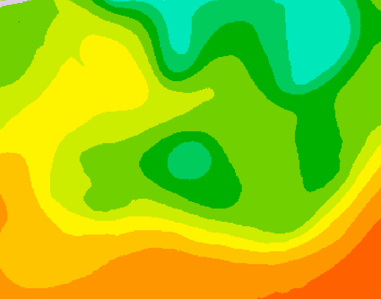 GDPS 500 millibar geopotential height 168 hour forecast chart for Canada based on 2026/06/13 1200Z data