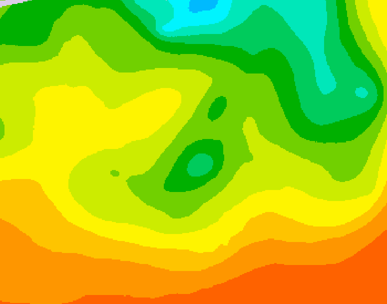 GDPS 500 millibar geopotential height 216 hour forecast chart for Canada based on 2026/06/13 1200Z data