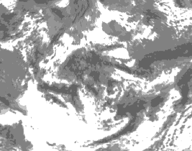 GDPS total cloud 138 hour forecast chart for Canada based on 2026/06/13 0000Z data