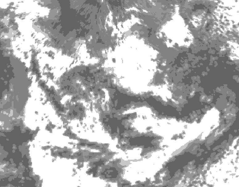 GDPS total cloud 180 hour forecast chart for Canada based on 2026/06/13 0000Z data