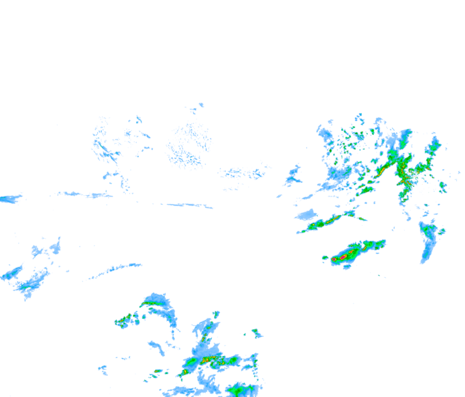 Weather radar data valid at 2026/06/13 18:54 UTC