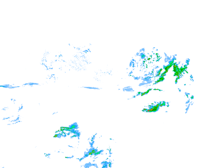 Weather radar data valid at 2026/06/13 19:54 UTC