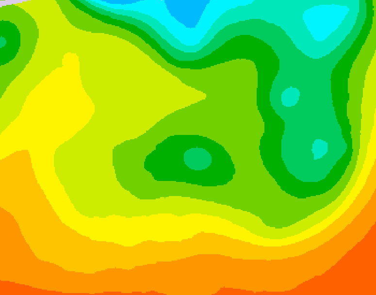 GDPS 500 millibar geopotential height 174 hour forecast chart for Canada based on 2026/06/14 0000Z data