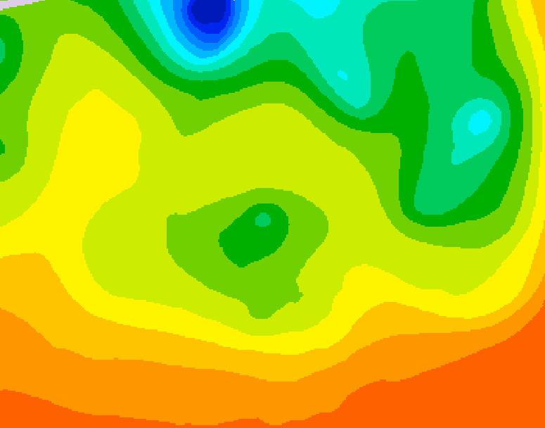 GDPS 500 millibar geopotential height 204 hour forecast chart for Canada based on 2026/06/14 0000Z data