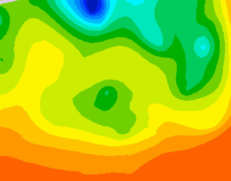 GDPS 500 millibar geopotential height 210 hour forecast chart for Canada based on 2026/06/14 0000Z data