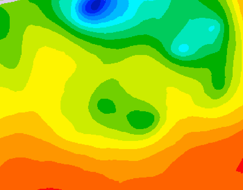 GDPS 500 millibar geopotential height 228 hour forecast chart for Canada based on 2026/06/14 0000Z data