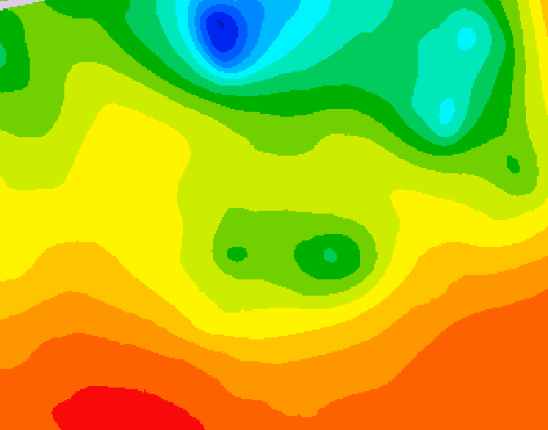 GDPS 500 millibar geopotential height 240 hour forecast chart for Canada based on 2026/06/14 0000Z data