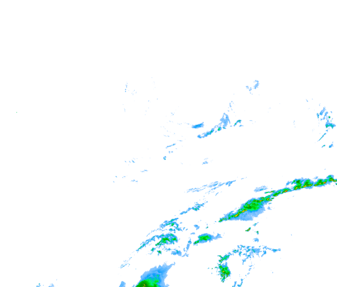Weather radar data valid at 2026/06/14 07:42 UTC