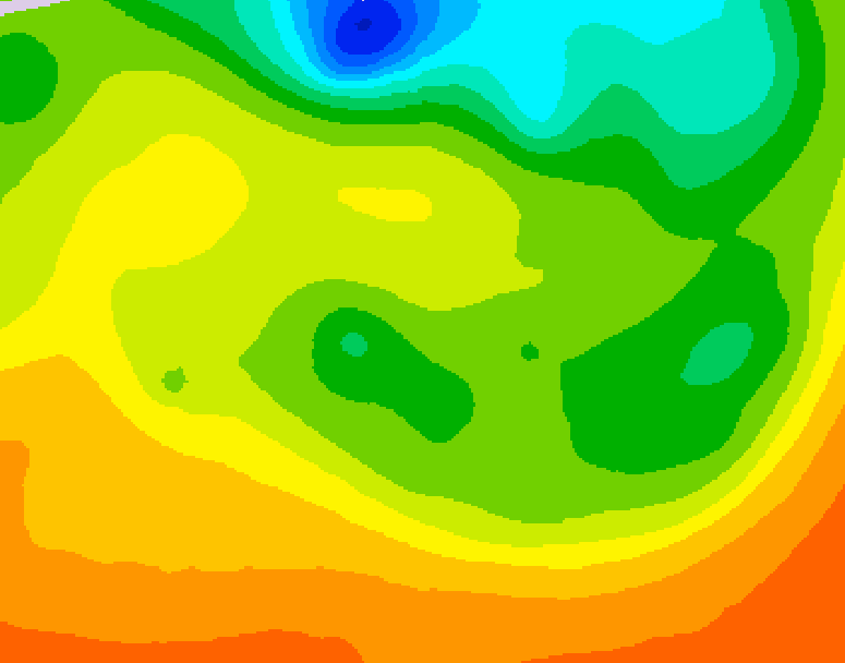 GDPS 500 millibar geopotential height 144 hour forecast chart for Canada based on 2026/06/15 0000Z data
