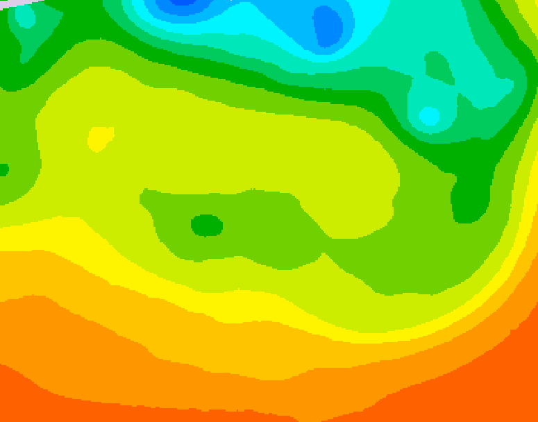 GDPS 500 millibar geopotential height 174 hour forecast chart for Canada based on 2026/06/15 0000Z data