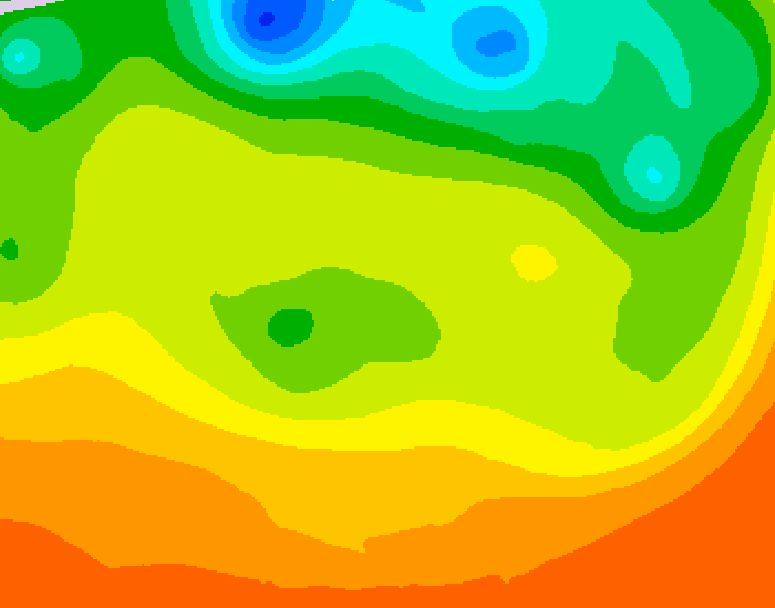 GDPS 500 millibar geopotential height 186 hour forecast chart for Canada based on 2026/06/15 0000Z data
