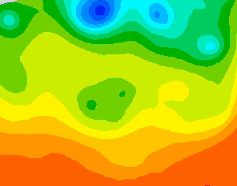 GDPS 500 millibar geopotential height 204 hour forecast chart for Canada based on 2026/06/15 0000Z data