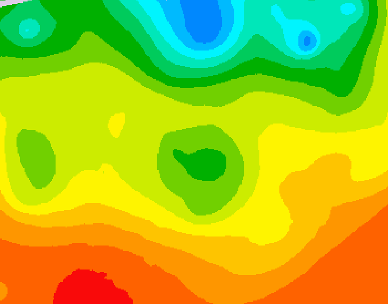 GDPS 500 millibar geopotential height 240 hour forecast chart for Canada based on 2026/06/15 0000Z data