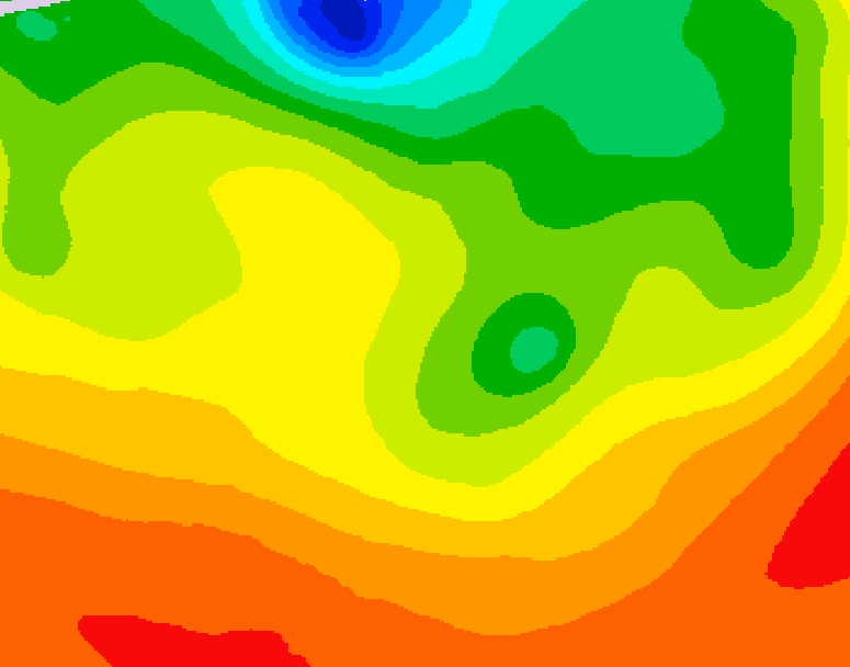 GDPS 500 millibar geopotential height 204 hour forecast chart for Canada based on 2026/06/15 1200Z data