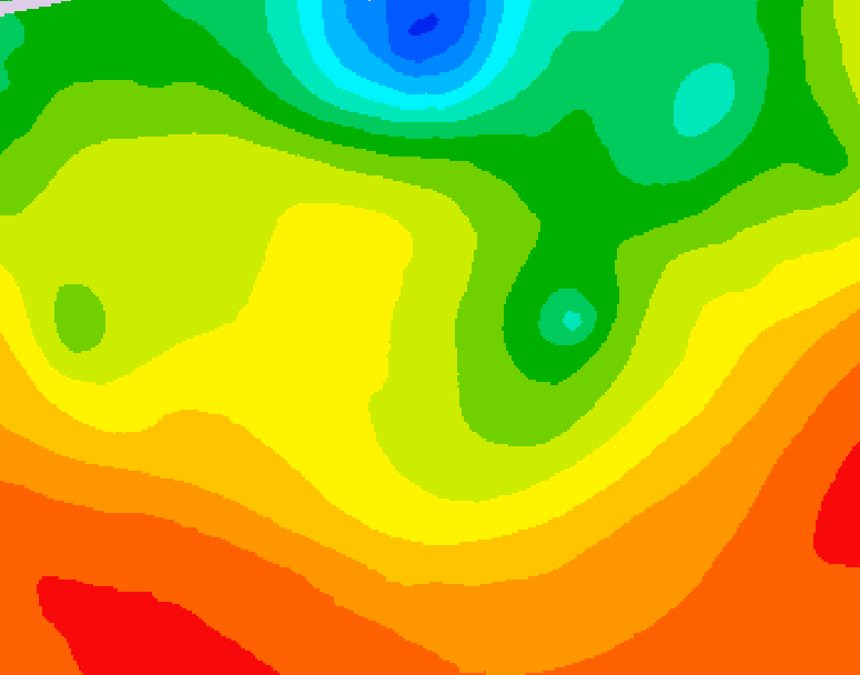 GDPS 500 millibar geopotential height 228 hour forecast chart for Canada based on 2026/06/15 1200Z data