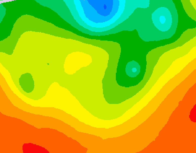 GDPS 500 millibar geopotential height 240 hour forecast chart for Canada based on 2026/06/15 1200Z data