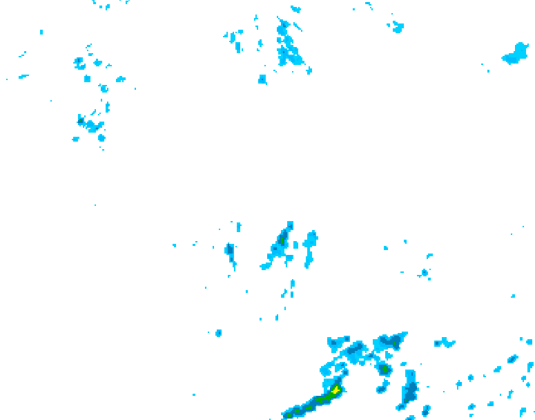 GDPS precipitation 210 hour forecast chart for Canada based on 2026/06/15 0000Z data