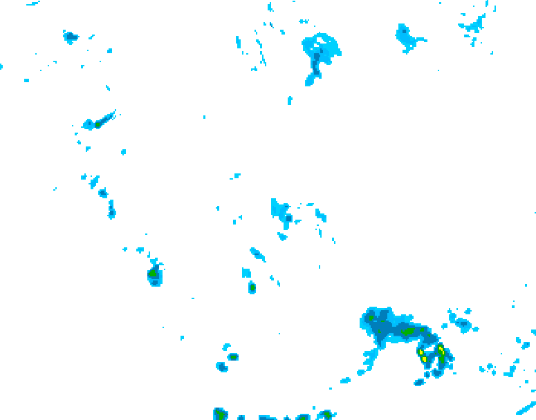 GDPS precipitation 228 hour forecast chart for Canada based on 2026/06/15 0000Z data