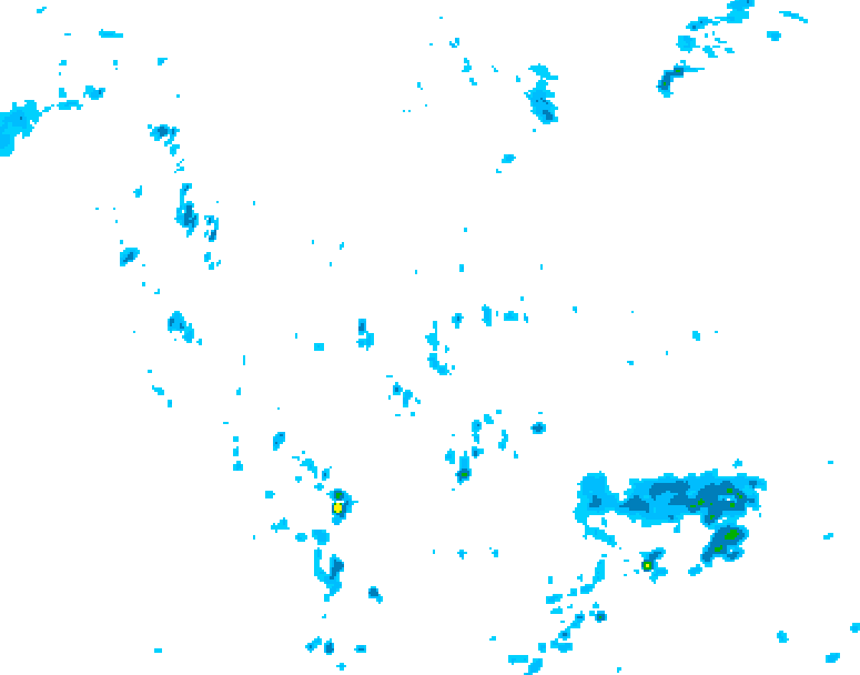GDPS precipitation 240 hour forecast chart for Canada based on 2026/06/15 0000Z data