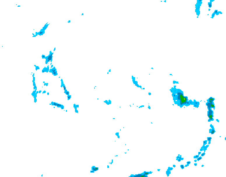 GDPS precipitation 024 hour forecast chart for Canada based on 2026/06/15 1200Z data
