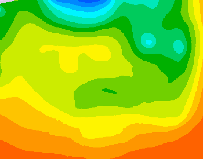 GDPS 500 millibar geopotential height 144 hour forecast chart for Canada based on 2026/06/16 0000Z data