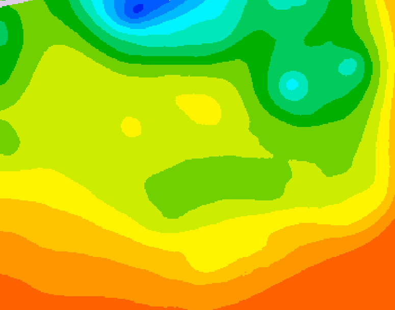 GDPS 500 millibar geopotential height 156 hour forecast chart for Canada based on 2026/06/16 0000Z data