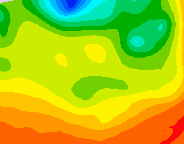 GDPS 500 millibar geopotential height 162 hour forecast chart for Canada based on 2026/06/16 0000Z data