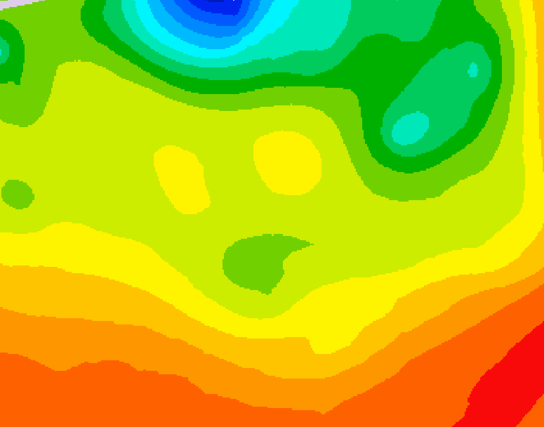 GDPS 500 millibar geopotential height 168 hour forecast chart for Canada based on 2026/06/16 0000Z data