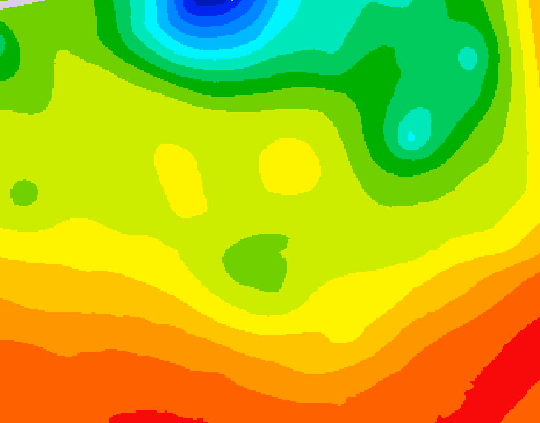 GDPS 500 millibar geopotential height 174 hour forecast chart for Canada based on 2026/06/16 0000Z data