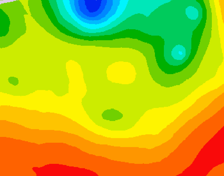 GDPS 500 millibar geopotential height 186 hour forecast chart for Canada based on 2026/06/16 0000Z data