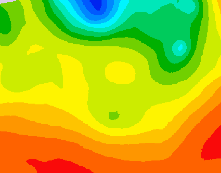 GDPS 500 millibar geopotential height 192 hour forecast chart for Canada based on 2026/06/16 0000Z data