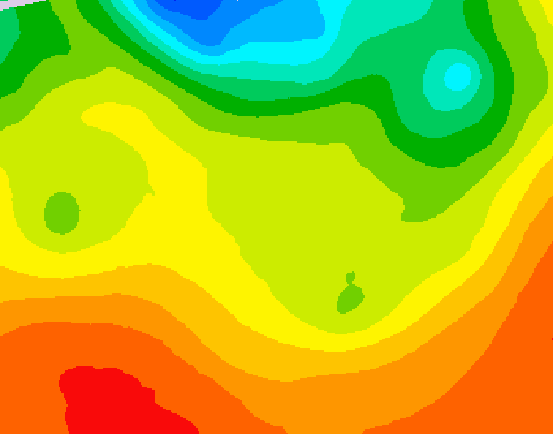 GDPS 500 millibar geopotential height 216 hour forecast chart for Canada based on 2026/06/16 0000Z data