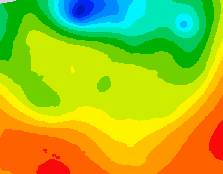 GDPS 500 millibar geopotential height 240 hour forecast chart for Canada based on 2026/06/16 0000Z data