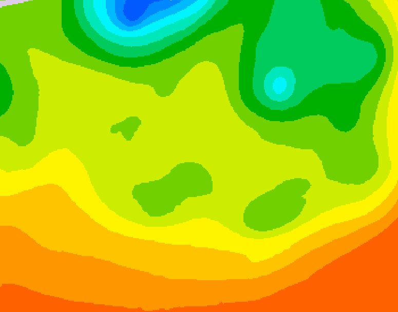 GDPS 500 millibar geopotential height 144 hour forecast chart for Canada based on 2026/06/16 1200Z data