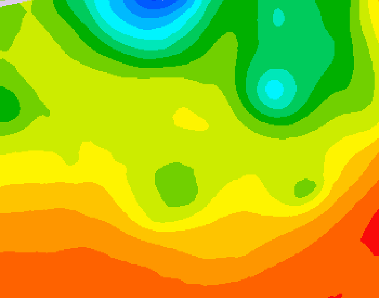 GDPS 500 millibar geopotential height 168 hour forecast chart for Canada based on 2026/06/16 1200Z data