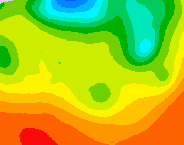 GDPS 500 millibar geopotential height 192 hour forecast chart for Canada based on 2026/06/16 1200Z data