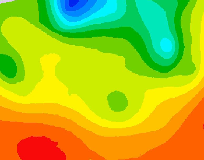 GDPS 500 millibar geopotential height 204 hour forecast chart for Canada based on 2026/06/16 1200Z data