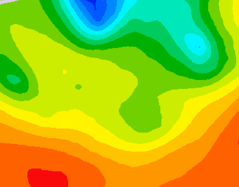 GDPS 500 millibar geopotential height 216 hour forecast chart for Canada based on 2026/06/16 1200Z data