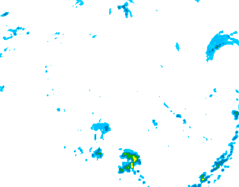 GDPS precipitation 138 hour forecast chart for Canada based on 2026/06/16 0000Z data
