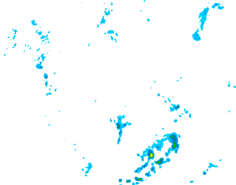 GDPS precipitation 168 hour forecast chart for Canada based on 2026/06/16 0000Z data