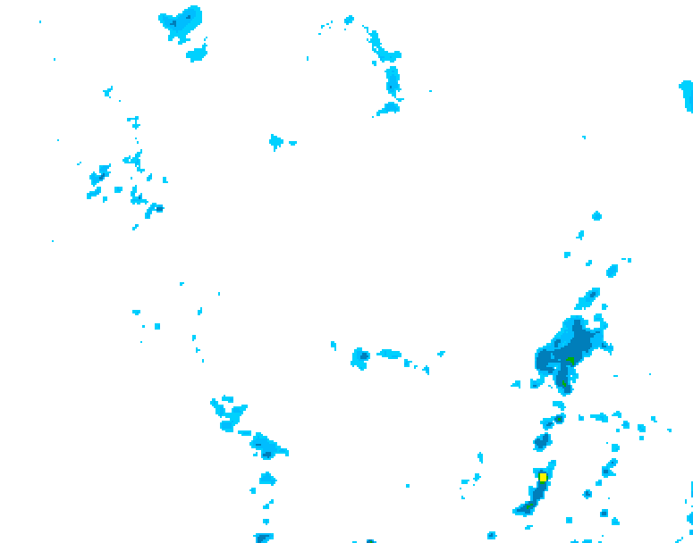 GDPS precipitation 198 hour forecast chart for Canada based on 2026/06/16 0000Z data