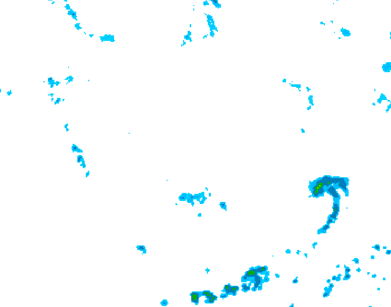 GDPS precipitation 168 hour forecast chart for Canada based on 2026/06/16 1200Z data