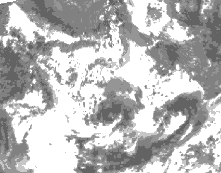 GDPS total cloud 168 hour forecast chart for Canada based on 2026/06/16 1200Z data