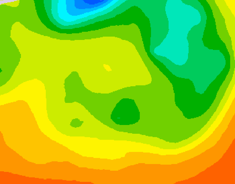 GDPS 500 millibar geopotential height 108 hour forecast chart for Canada based on 2026/06/17 0000Z data