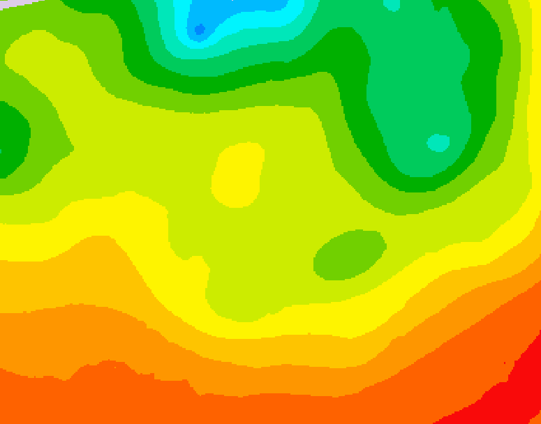 GDPS 500 millibar geopotential height 144 hour forecast chart for Canada based on 2026/06/17 0000Z data