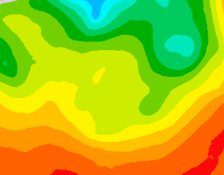 GDPS 500 millibar geopotential height 156 hour forecast chart for Canada based on 2026/06/17 0000Z data