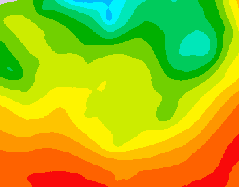GDPS 500 millibar geopotential height 162 hour forecast chart for Canada based on 2026/06/17 0000Z data